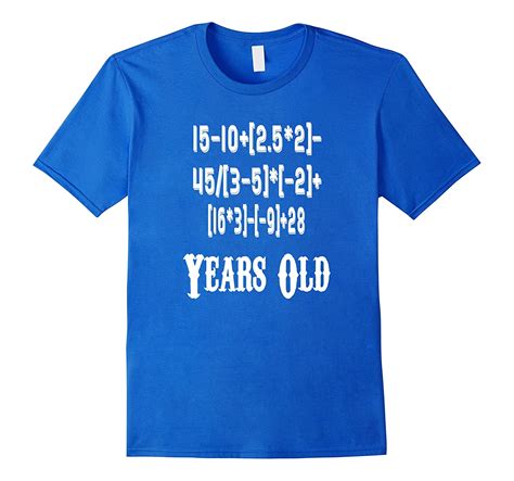 50 Years Old Algebra Equation Funny 50th Birthday Math Shirt Bn Banazatee