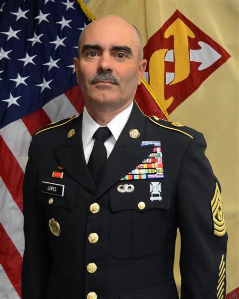 Command Sergeant Major Carlos O Lopes Us Army Reserve Article View
