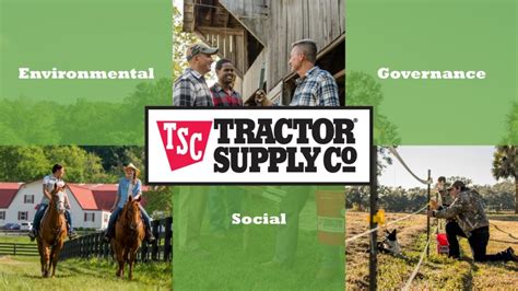 Tractor Supply Company Unveils New Sustainability And