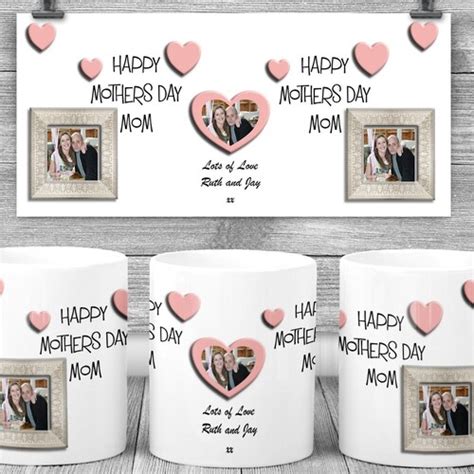 Mothers Day Sublimation Mug Template Designs For Mum And Mom Etsy