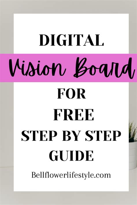 How To Create A Digital Vision Board With Canva