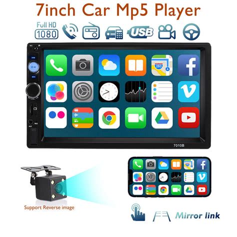 7 Double 2din Android 12 Car Radio Gps Wifi Bt Carplay Touch Screen
