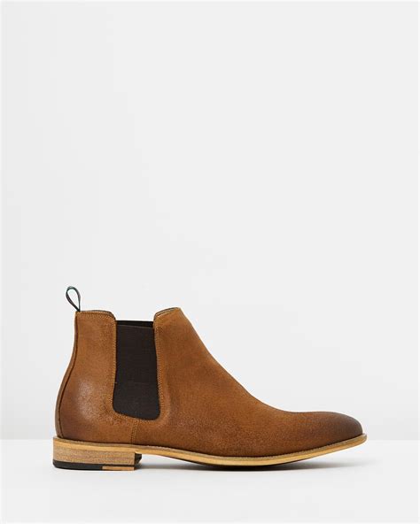 Harrison Oiled Suede Gusset Boots Airrobe