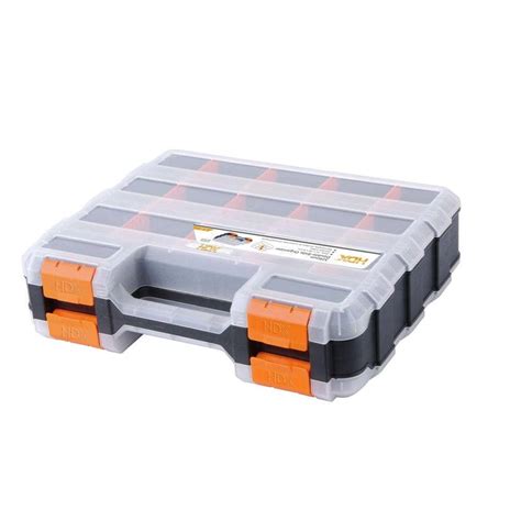 Hdx 13 In 30 Compartment Double Sided Small Parts Organizer 320028