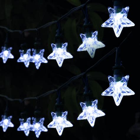 Solar Powered Star String Lights 30 Smart Garden