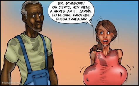 Kaos Comic La Esposa Infiel Y Los Jardineros Negros 3 Vercomicsporno
