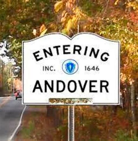 Andover Story The Inspiration Behind A Name Columns