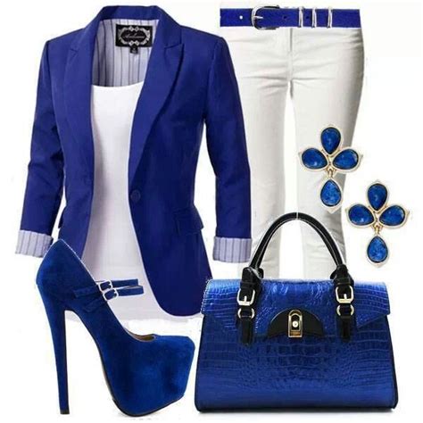 Blue Is My Favorite Color So Im Loving This Ensemble Fashion