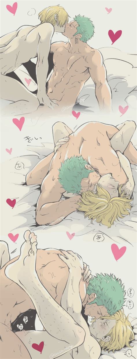 Roronoa Zoro And Sanji One Piece Drawn By Pra Prapon0904 Danbooru