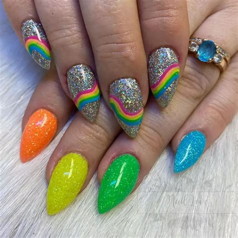 15 Rainbow Nails Designs To Elevate Your Mood