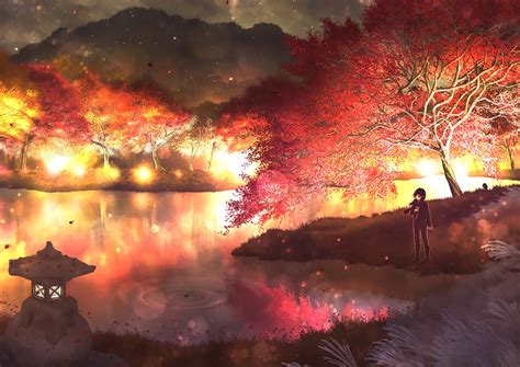 Top 89 Anime Fall Background Latest Induhocakina