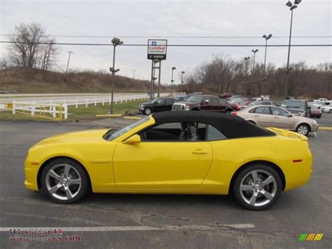 2011 Chevrolet Camaro Ssrs Convertible In Rally Yellow Photo 7