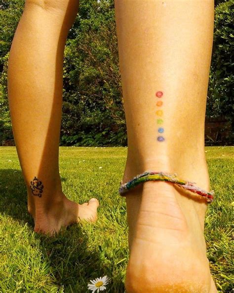 131 Colorful And Creative Pride Tattoos Equality Tattoos Rainbow Tattoos Chakra Tattoo