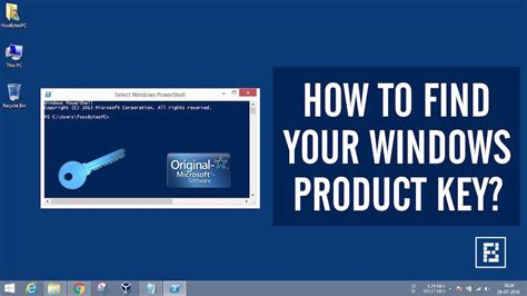 How To Find Windows Key Using Cmd Powershell And Windows Registry