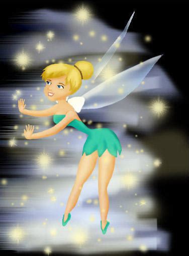 Tinkerbell With Sparkles By Uteena On Deviantart