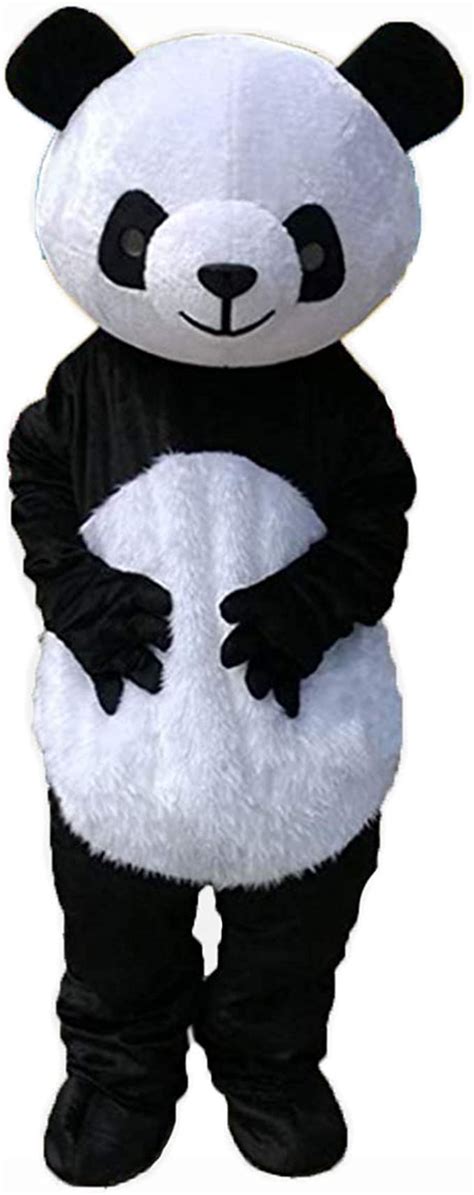 Panda Bear Mascot Costume Cosplay Adult Outfit Dress Parade
