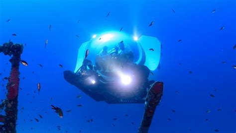 Exploring The Deep Blue With Submersibles Yacht And Cruise Vessel