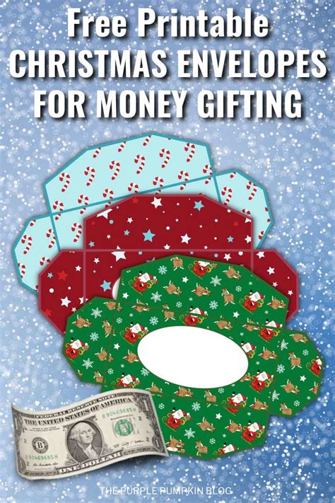 Free Printable Christmas Envelope Template For Cash Money Ts