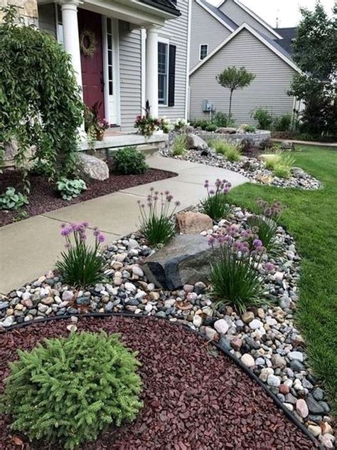 52 Popular Front Sidewalk Landscaping Design Ideas That You Must Know