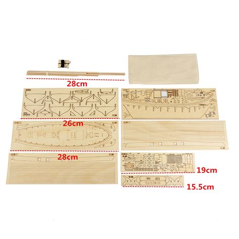 Other Tools 380x130x270mm Diy Ship Assembly Model Kits Classical