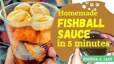 Easy Fishball Sauce How To Cook Pinoy StreetFood Sauce YouTube