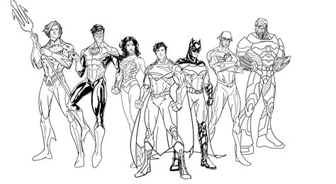 Color superhero the flash coloring pages for kids. Justice league coloring pages to download and print for free