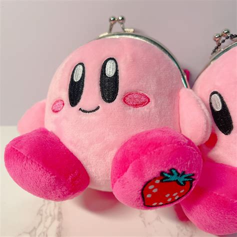Star Kirby Limited Purse Pouches Bag Plush Toy Fluffy Etsy