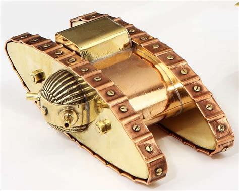 A Trench Art Great War Tank Model At 1stdibs