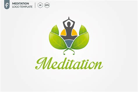 Meditation Logo Logo Templates Creative Market