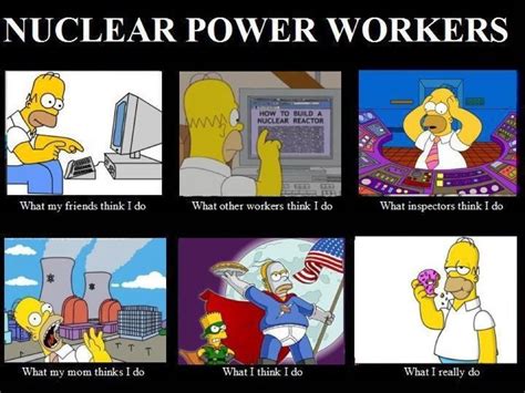 The Simpsons Characters Are Doing Different Things In Front Of Each Other Including Nuclear