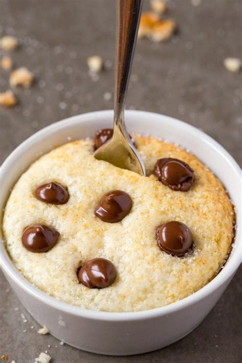 When does a cake become a muffin? Healthy 1 Minute Low Carb Vanilla Mug Cake