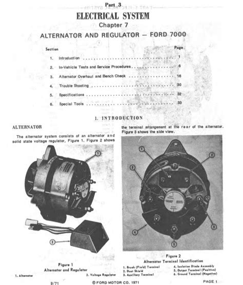 1965 Ford 3400 Tractor Service Repair Manual