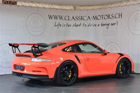 Porsche 911 Gt3 Rs Pdk 2016 Nos Véhicules En Stock Classica Motors