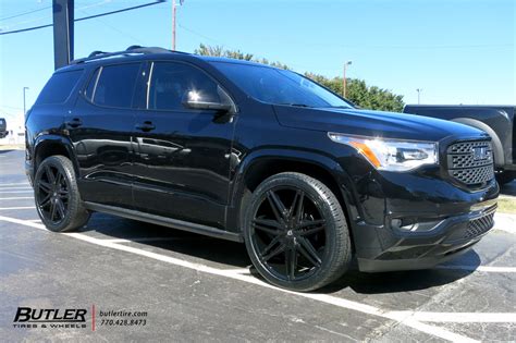 Gmc Acadia With 22in Lexani Johnson Ii Wheels Exclusively From Butler