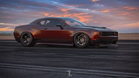 Dodge Challenger Turbofan Widebody Looks Ready For The Race Track