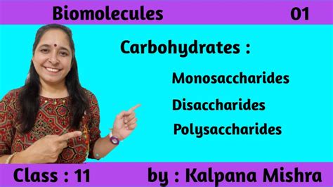 Biomolecules 01carbohydrates Monosaccharides Disaccharides