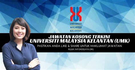 Universiti malaysia kelantan or umk is a university in the state of kelantan and is the country's 19th state university. Jawatan Kosong Universiti Malaysia Kelantan (UMK ...