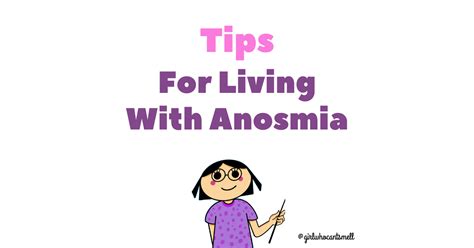 tips for living with anosmia