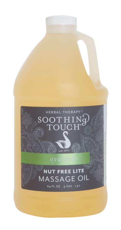 Buy Soothing Touch® Herbal Therapy Massage Oil Nut Free Lite 1 2 Gallon 64 Oz