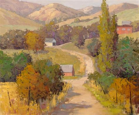 Beautiful Landscape Oil Paintings By Sean Wallis Art Craft Projects