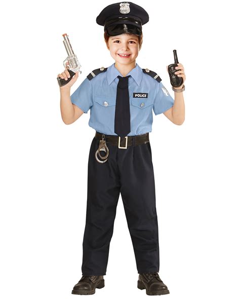 Police Officer Child Costume Buy Online For Carnival Karneval Universe