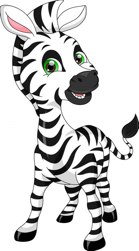 Cute Zebra Cartoon In 2020 Zebra Cartoon Zebra Drawing Zebras