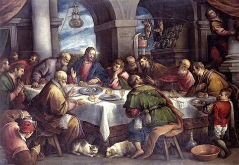 The Last Supper Is Depicted In This Painting