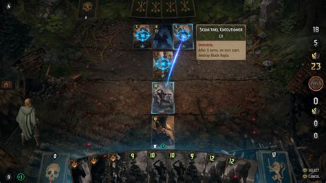 There's a royal tent, the mess tent, the command tent, the training grounds. A Forestalled Execution - Thronebreaker and Gwent the Witcher Card Game Wiki Guide - IGN