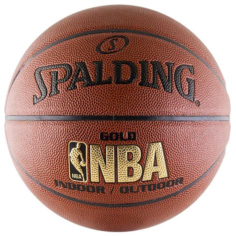 Spalding Nba Gold Series Indooroutdoor Баскетбольные мячи 74 559z