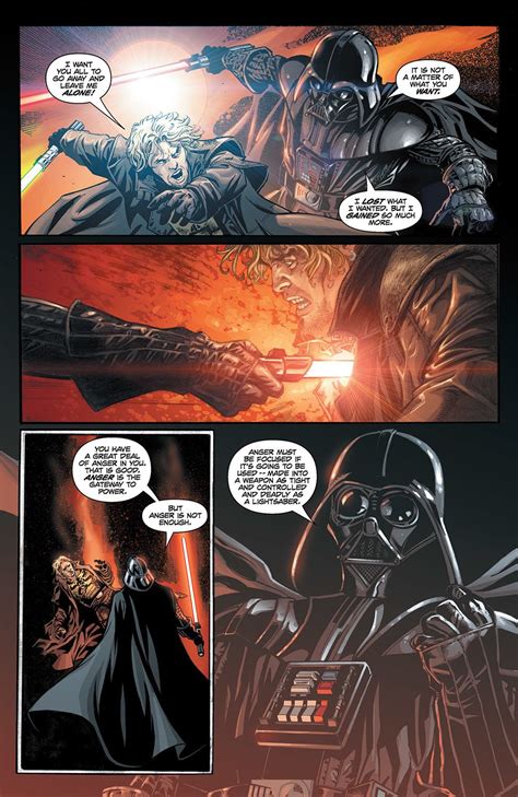 Cade Skywalker Vs Darth Vader Star Wars Comics Star Wars Art Star
