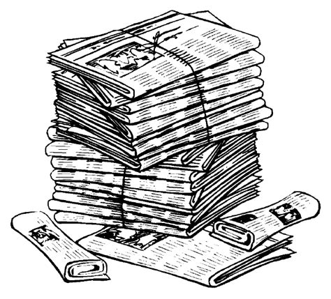 Newspaper Clip Art To Customize Free Clipart Images