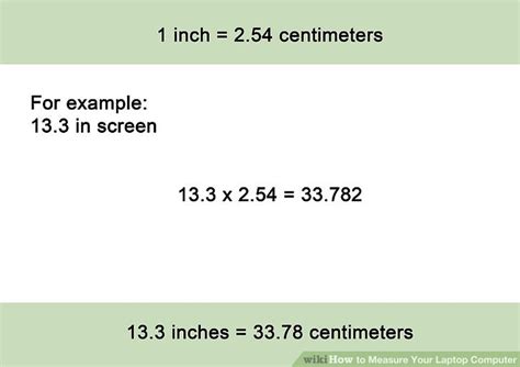 The display of a laptop marks as the most important feature as it is the first that appeals to any customer to buy it. How to Measure Your Laptop Computer: 15 Steps (with Pictures)