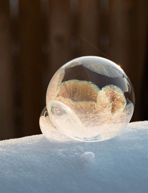 How To Photograph Frozen Bubbles In The Cold Frozen Bubbles Bubbles