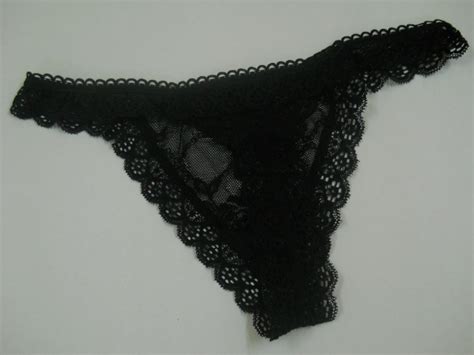 Fashion Care 2u U234 Sexy Black Floral Sheer Lace Trim G String Women S Underwear